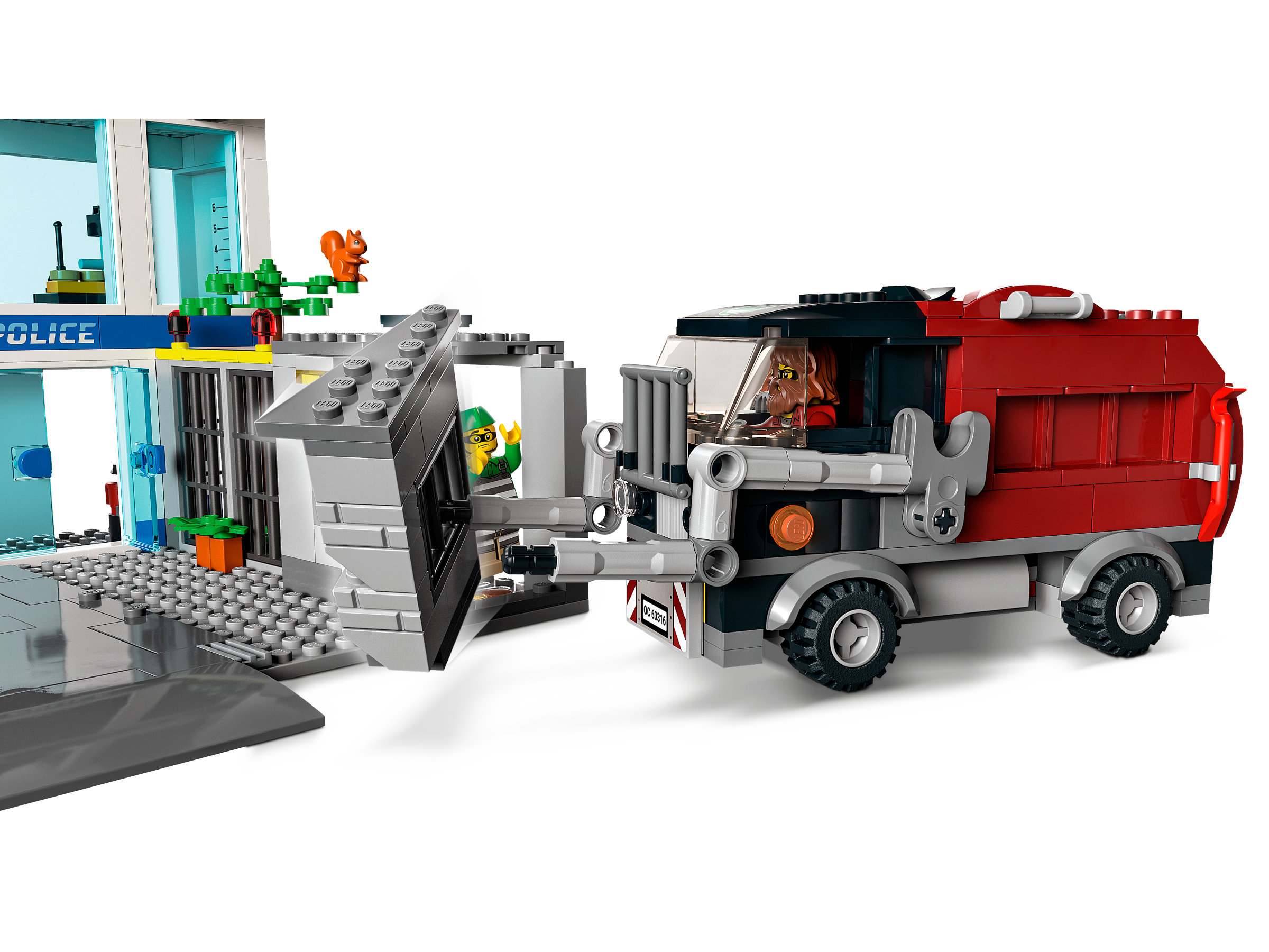 LEGO City Police Station set 668 pieces, imported from the UK