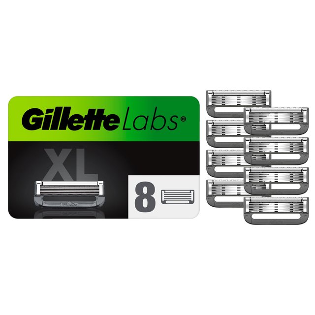 Gillette Labs Blades   8 per pack GOODS M&S   