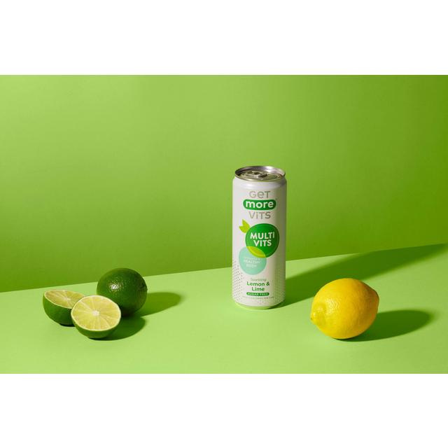 Get More Multivitamins Sparkling Lemon & Lime   4 x 330ml GOODS M&S   