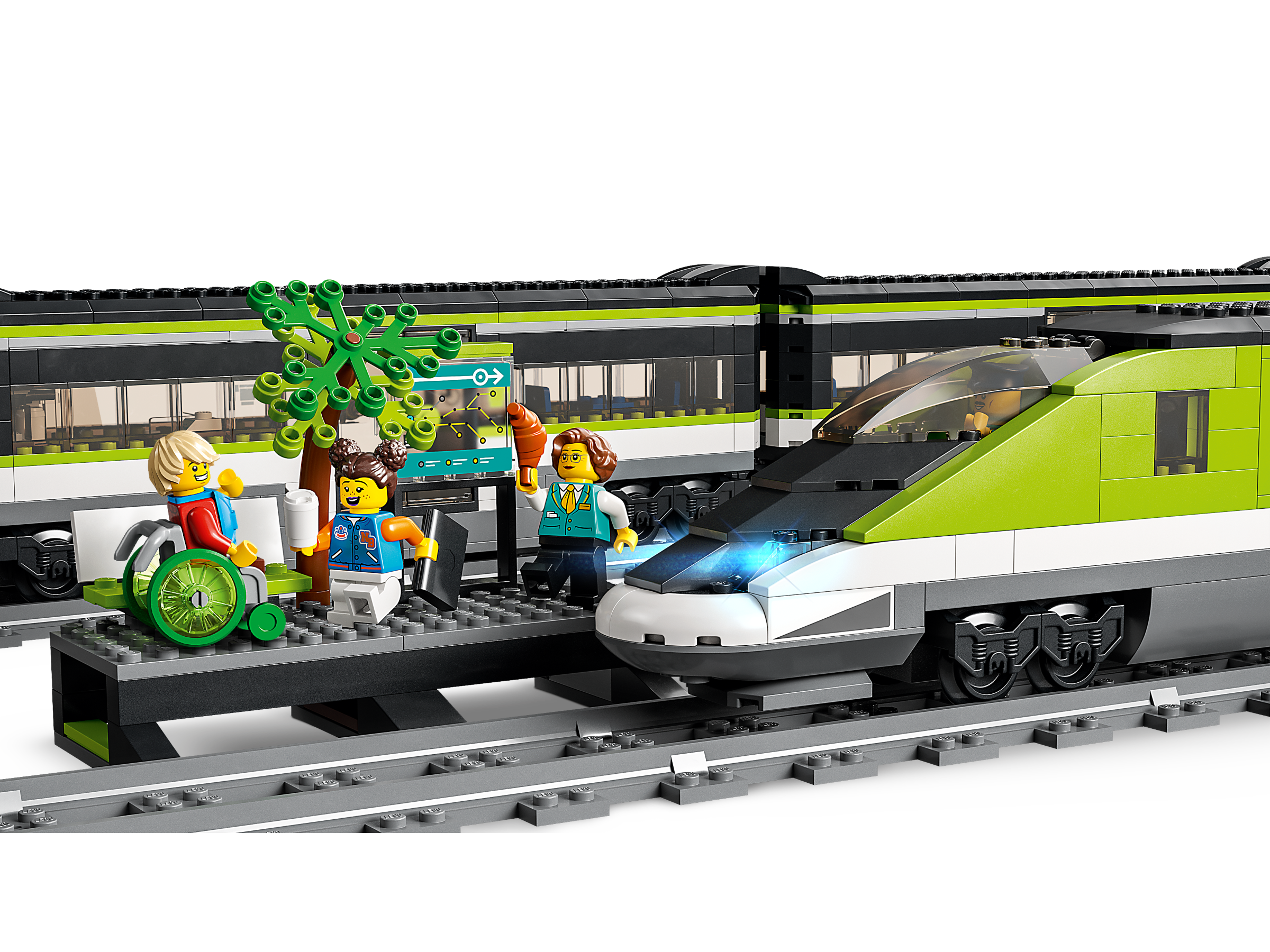 LEGO Express Passenger Train 764 Pieces , UK version