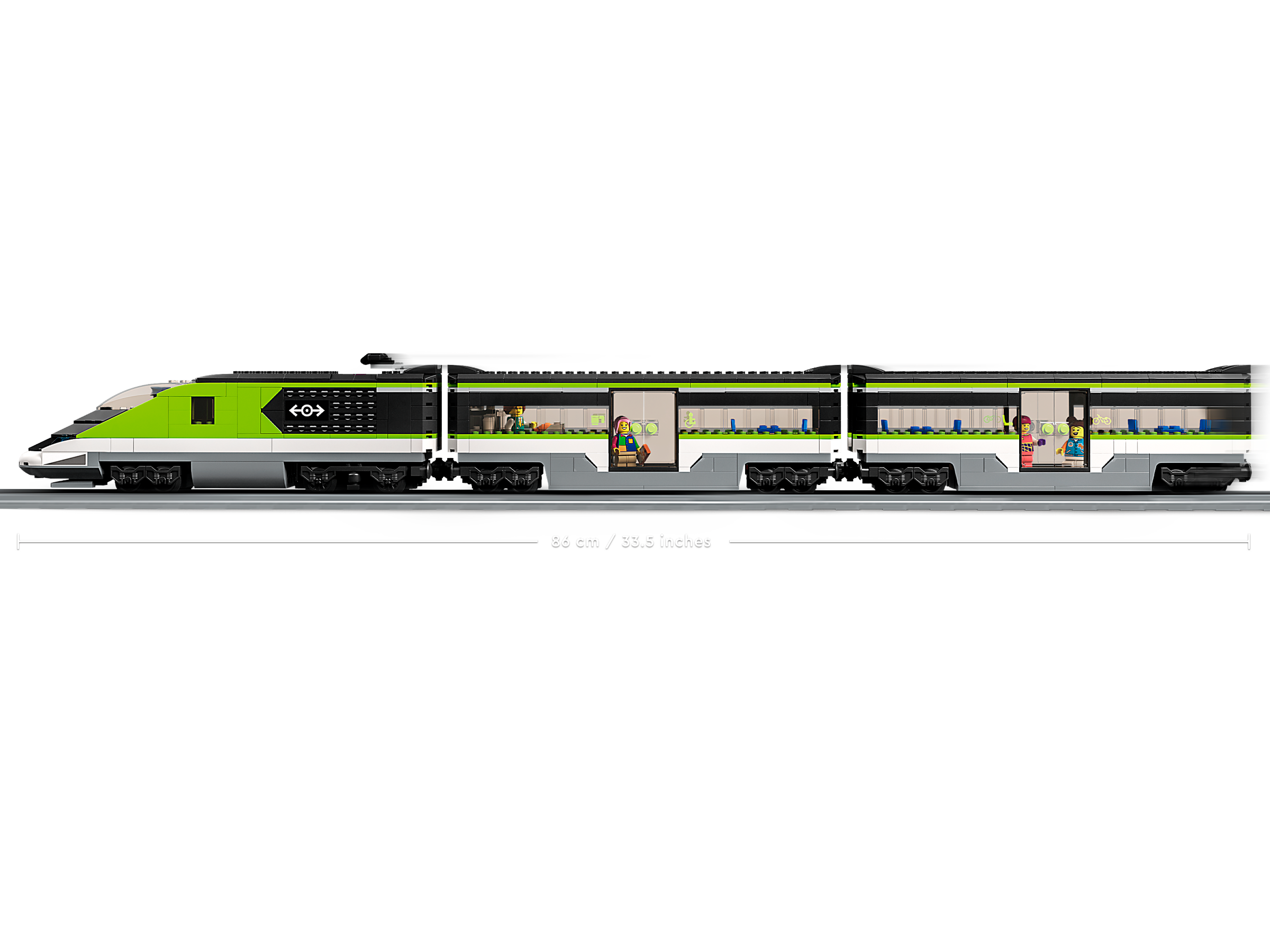 LEGO Express Passenger Train 764 Pieces , UK version