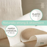 Naked Sprout Unbleached Bamboo Kitchen Roll   6 per pack GOODS M&S   