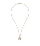 Chopard Happy Diamonds rose gold pendant with diamond sun star moon, imported from the UK