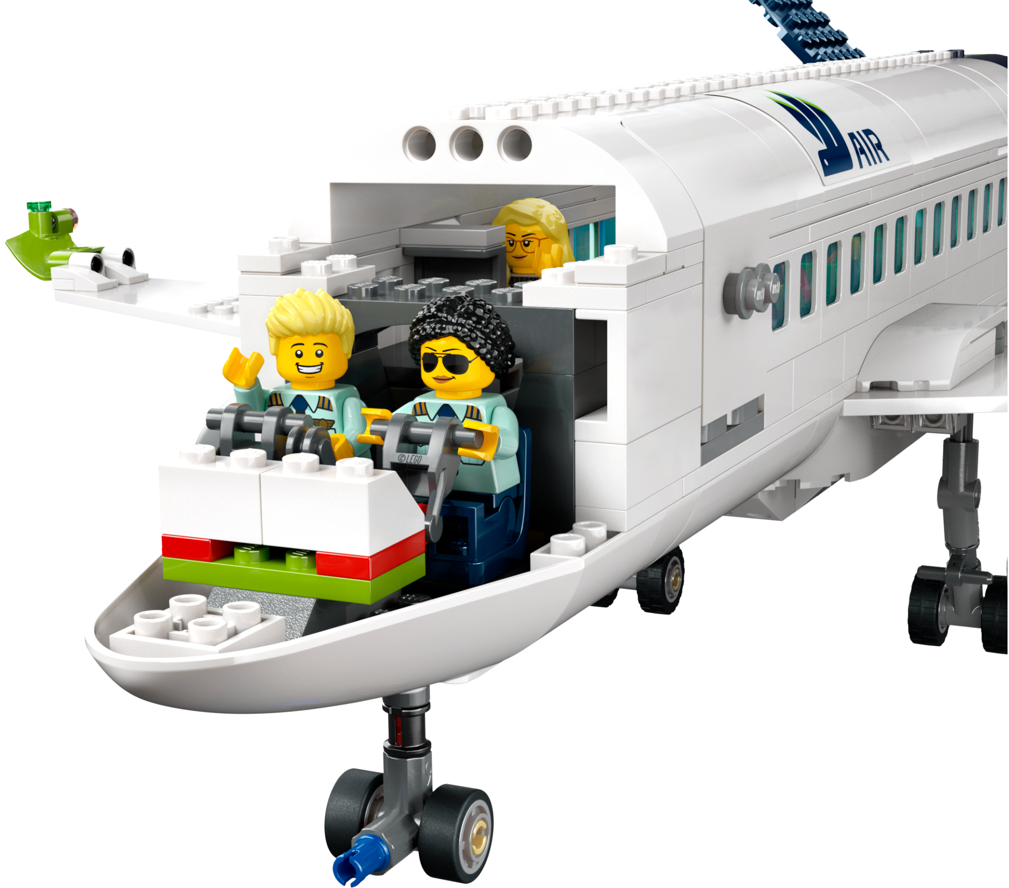 Lego Passenger Airplane 913 Pieces building set, imported from the UK