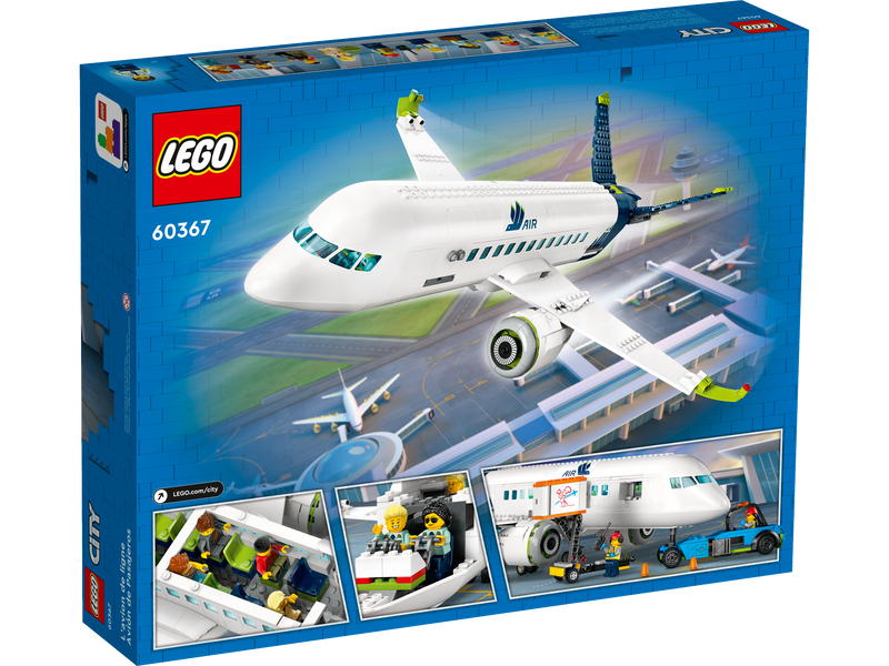 Lego Passenger Airplane 913 Pieces building set, imported from the UK