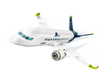 Lego Passenger Airplane 913 Pieces building set, imported from the UK