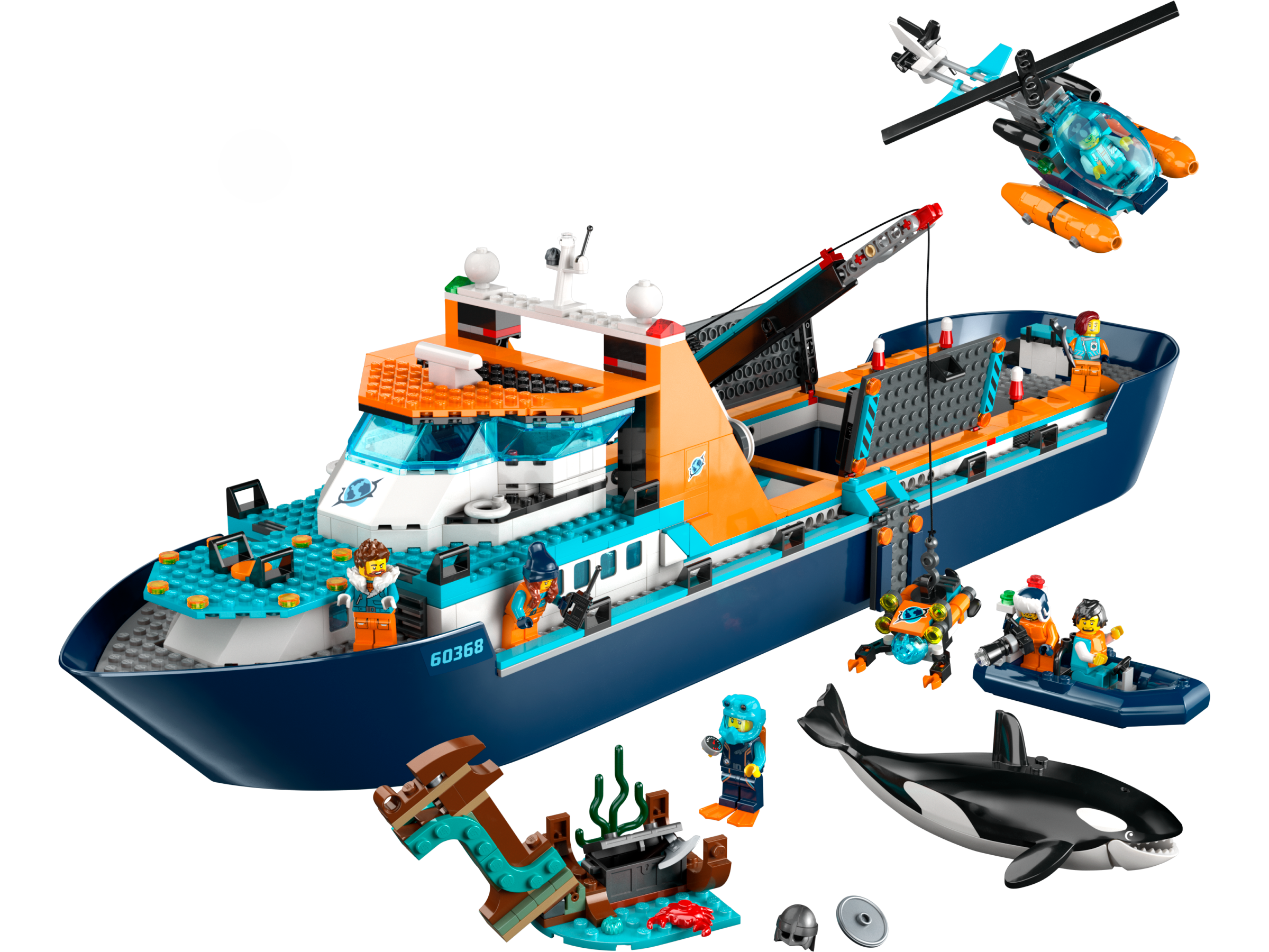 LEGO City Arctic Explorer Ship 815 pieces - British product
