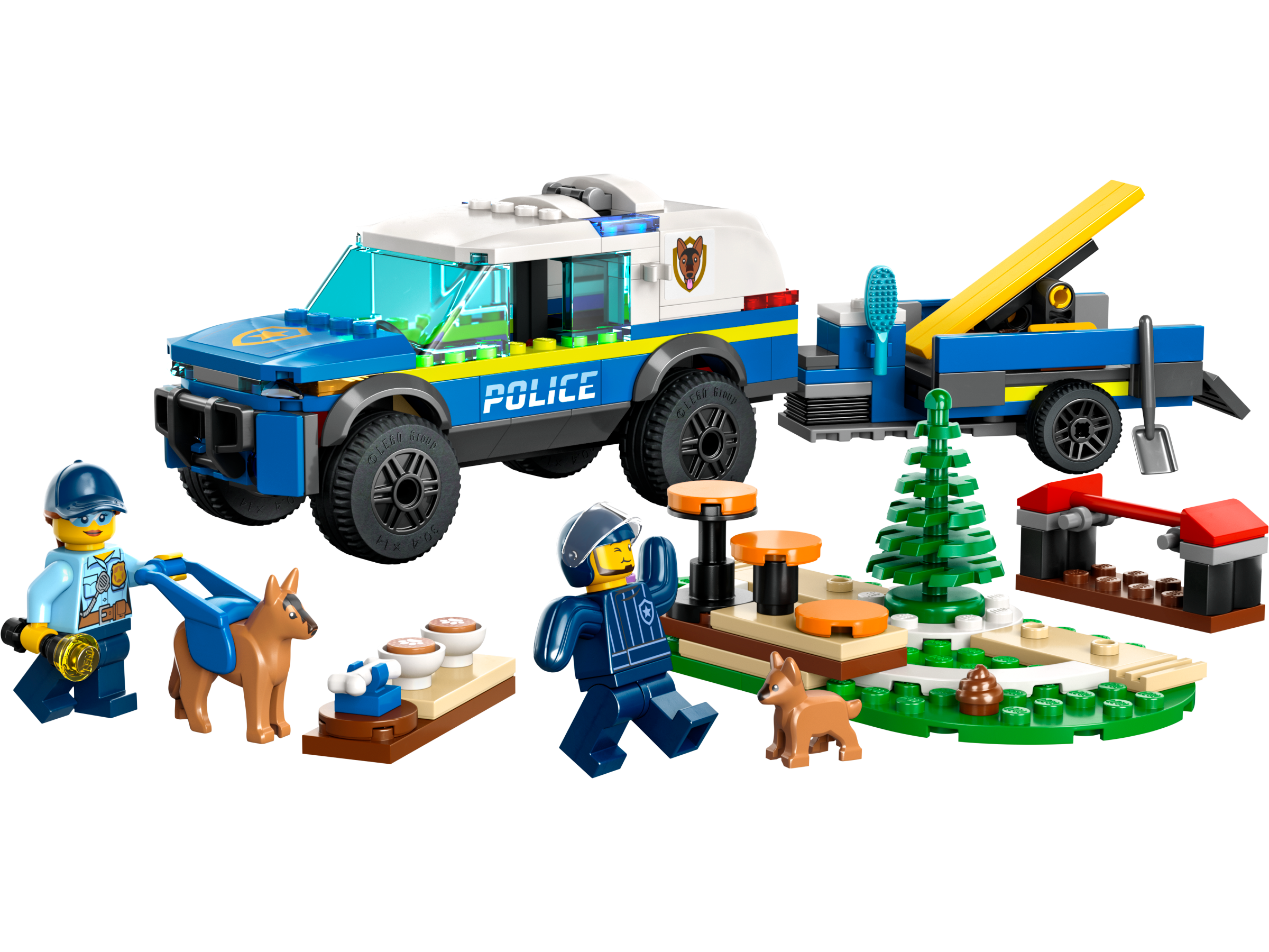 LEGO Mobile Police Dog Training set 197 Pieces, imported from the UK