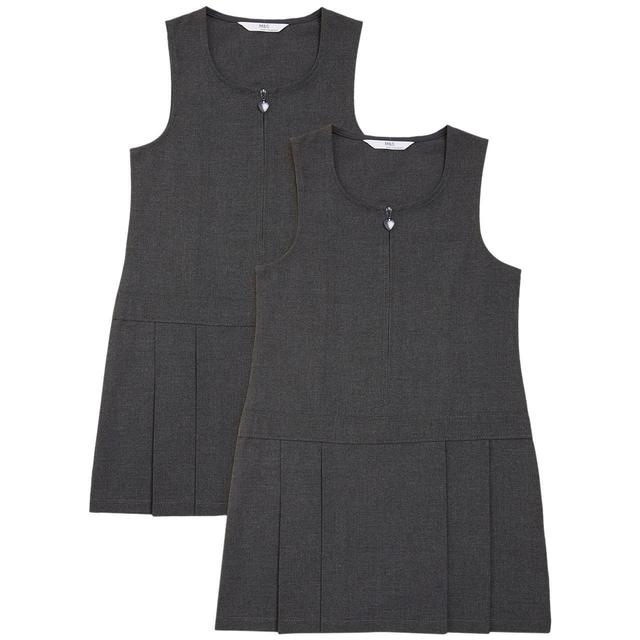 M&S Pinafore 2 Pack 10-12 Years