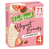 Go Ahead Strawberry Fruit Yogurt Breaks Snack Bars Multipack   4 per pack GOODS M&S   