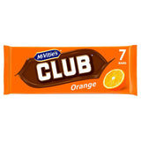 McVitie's Club Orange Chocolate Biscuit Bars Multipack   7 x 23g GOODS M&S   