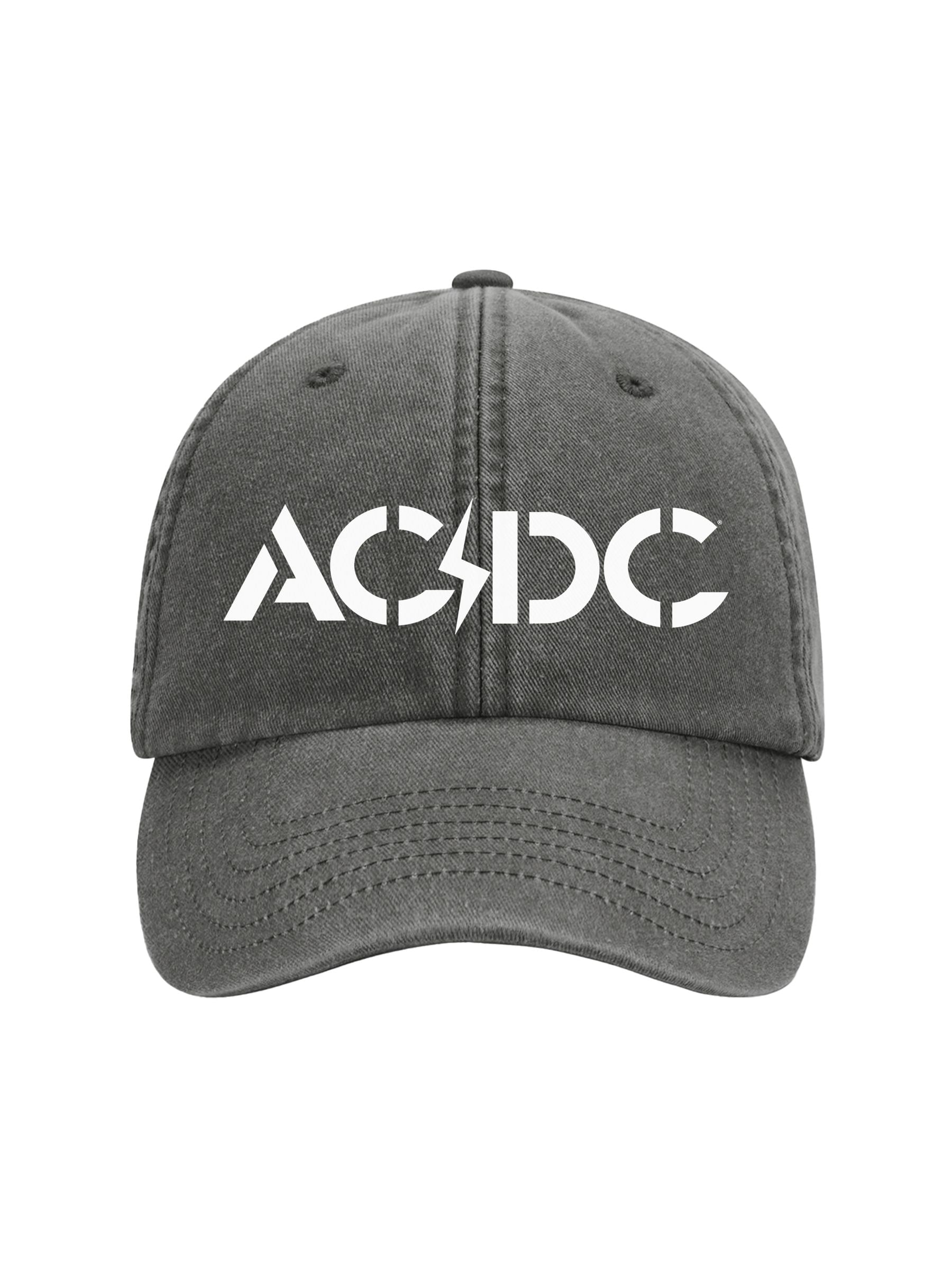 ACDC shield logo baseball cap, imported from the UK