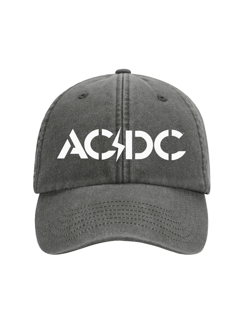 ACDC shield logo baseball cap, imported from the UK