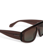 Alaïa aviator mask sunglasses acetate frames - British product