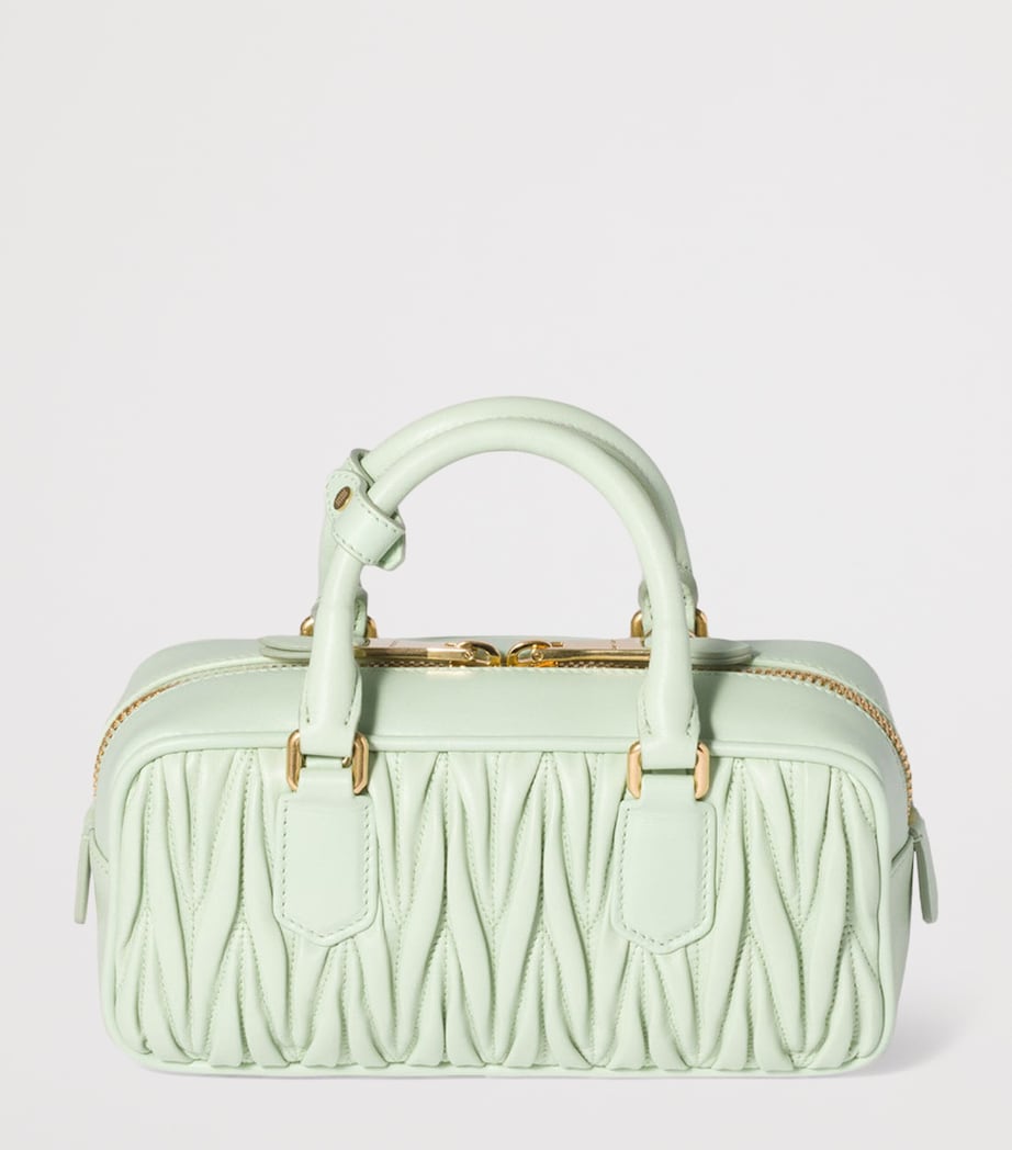 Miu Miu Arcadie top-handle bag nappa leather, UK version
