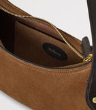 Mulberry small suede Hackney shoulder bag, UK version
