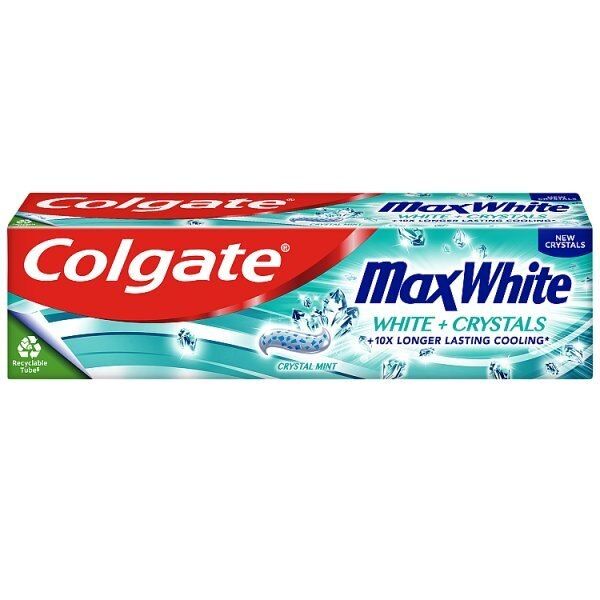 Colgate Max White Whitening Crystals Toothpaste 75ml GOODS Superdrug   