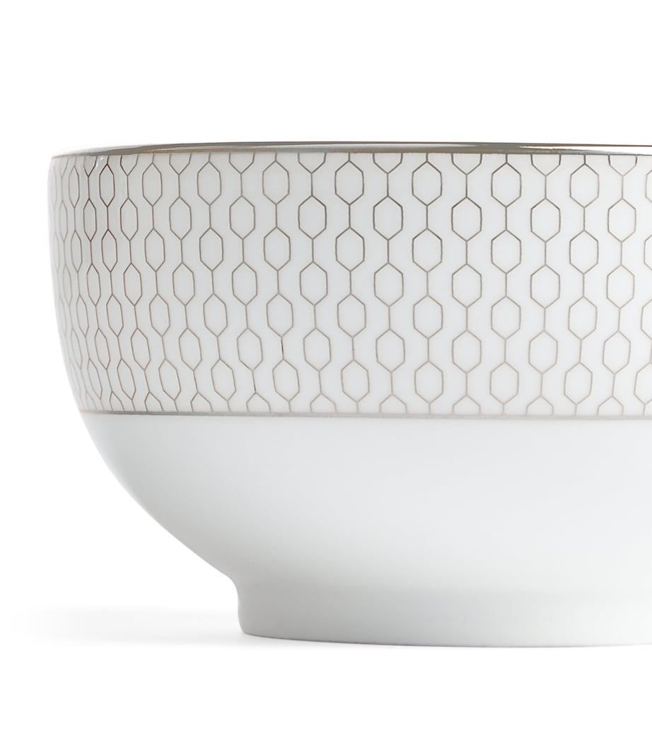 Wedgwood Gio Platinum rice bowl 11cm (British brand)