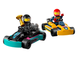 LEGO Building Set Go-Karts and Race Drivers 99 Pieces, UK version