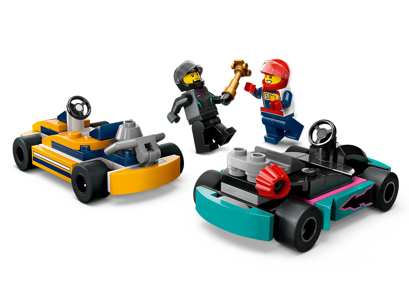 LEGO Building Set Go-Karts and Race Drivers 99 Pieces, UK version