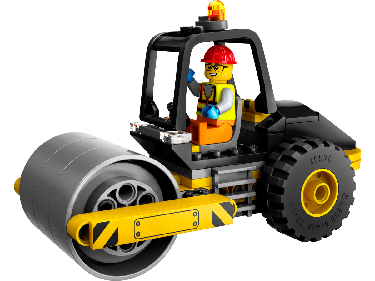 LEGO City Construction Steamroller playset (British brand)