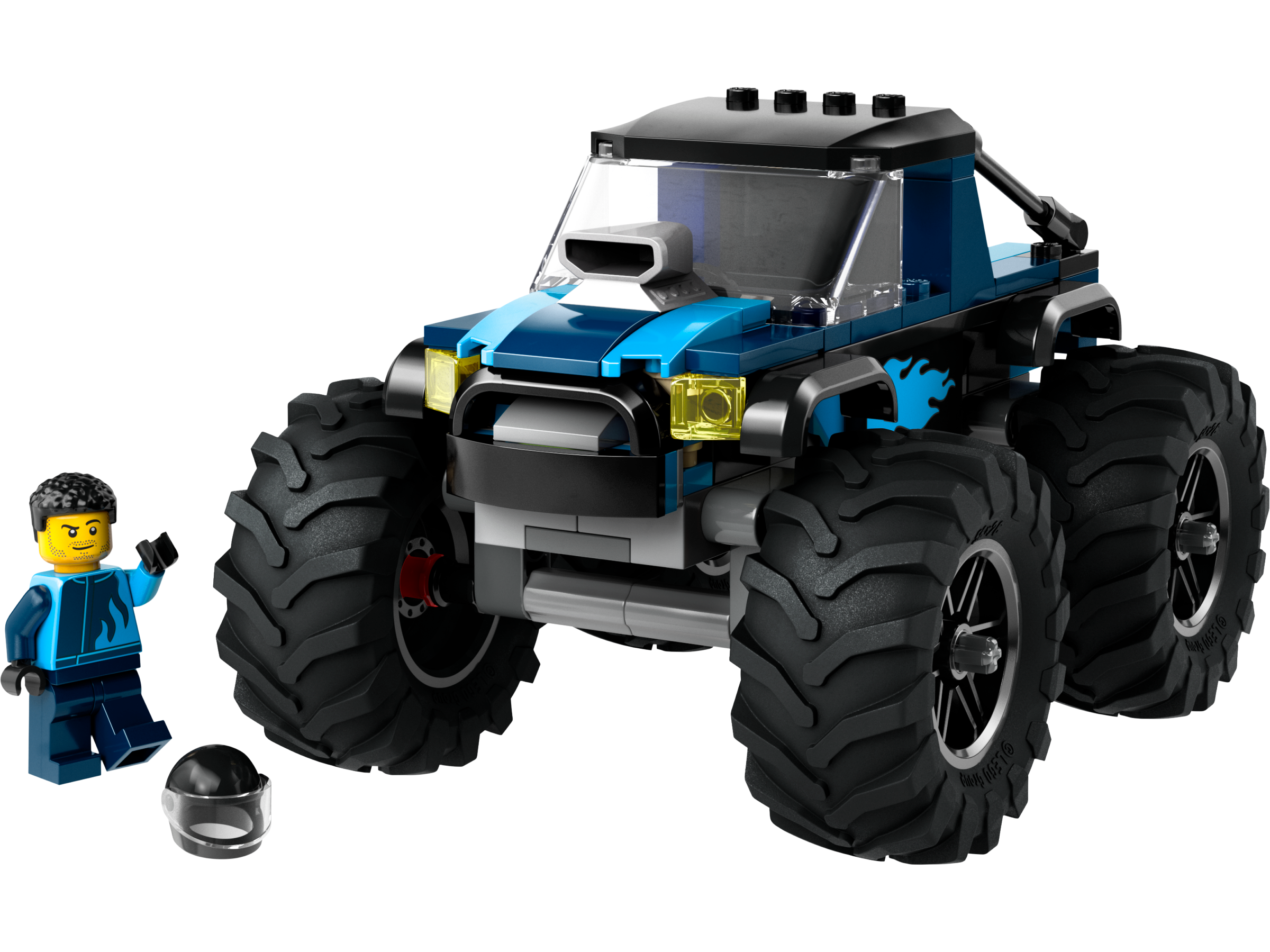 LEGO Blue Monster Truck Building Set 148 Pieces - British product