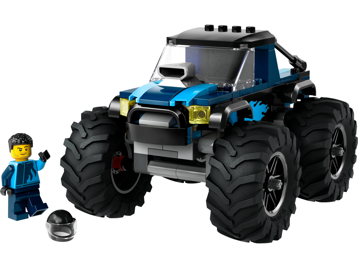 LEGO Blue Monster Truck Building Set 148 Pieces - British product
