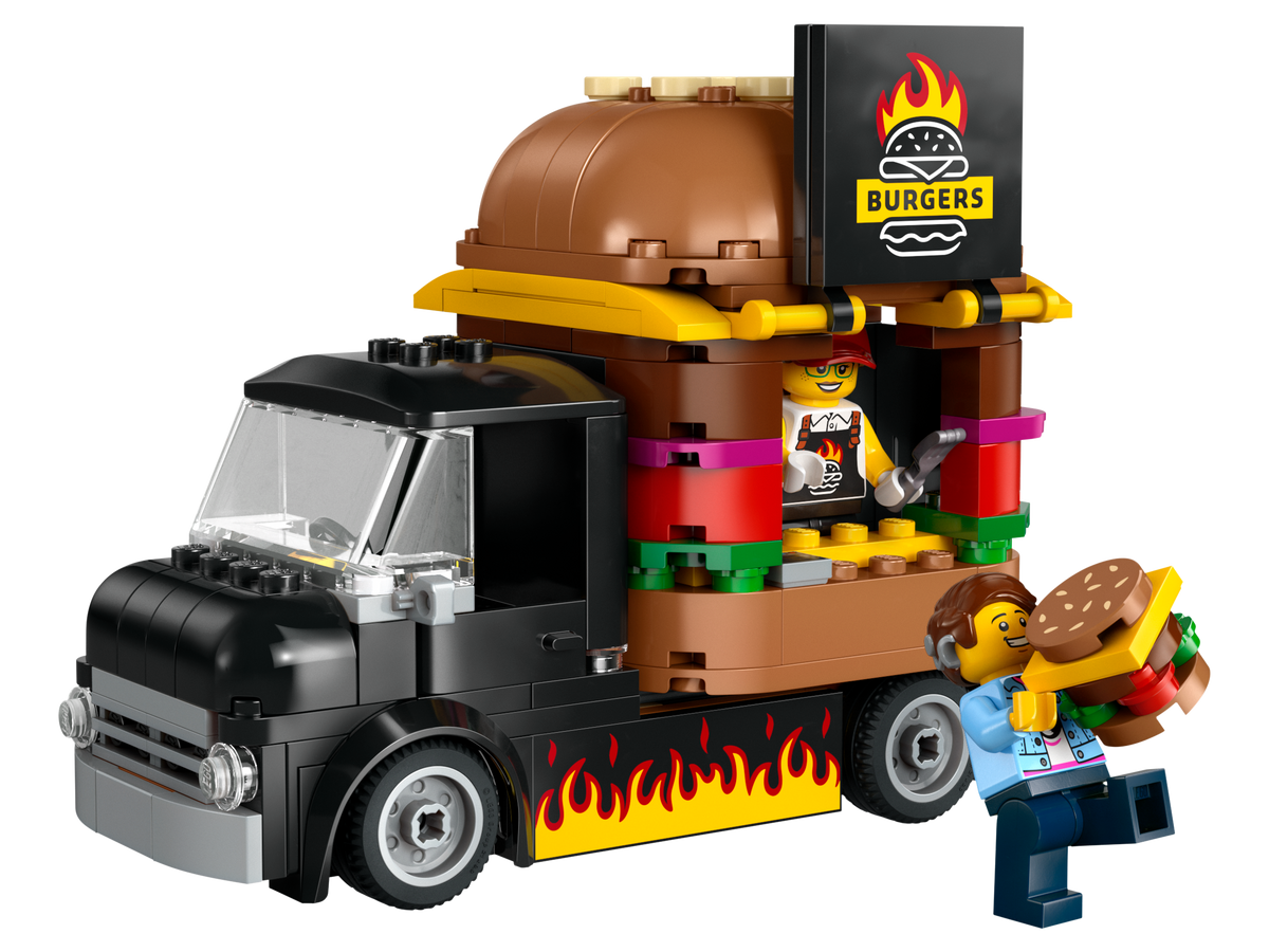 LEGO Burger Truck Building Set 194 Pieces - British product