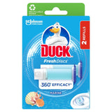 Duck Toilet Fresh Discs Duo Refills Marine   2 x 36ml GOODS M&S   