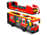 LEGO City Red Double-Decker Sightseeing Bus 384 Pieces, UK version