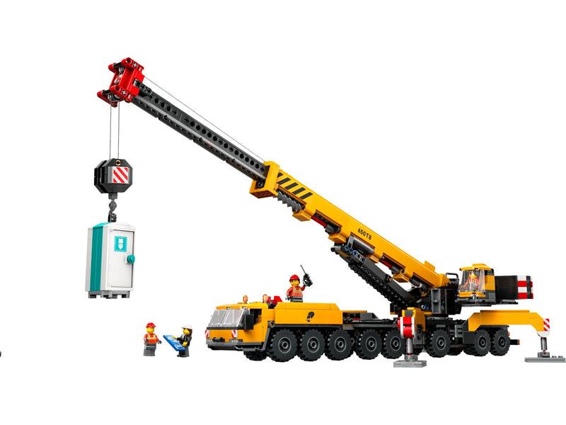 Yellow LEGO City Construction Crane 1116 Pieces (British brand)