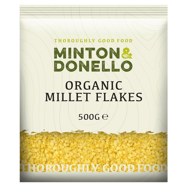 Mintons Good Food Organic Millet Flakes   500g