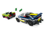 LEGO City Police Car Chase Building Set 213 Pieces, imported from the UK