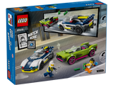 LEGO City Police Car Chase Building Set 213 Pieces, imported from the UK
