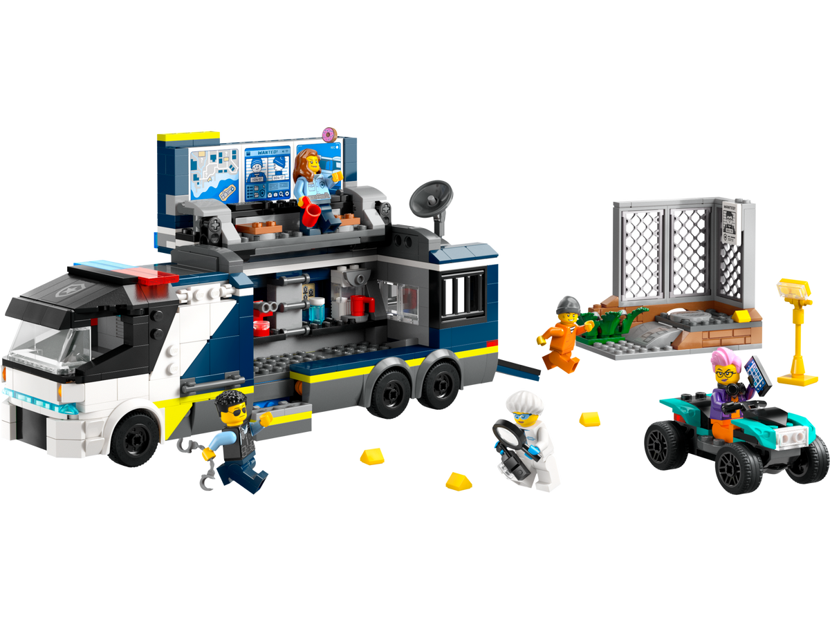 LEGO Police Mobile Crime Lab Truck 674 Pieces (British brand)