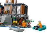 LEGO Police Prison Island building set 980 pieces, imported from the UK