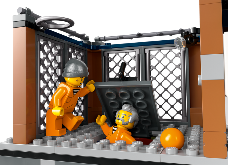 LEGO Police Prison Island building set 980 pieces, imported from the UK