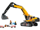 LEGO City Yellow Construction Excavator 633 Pieces (British brand)
