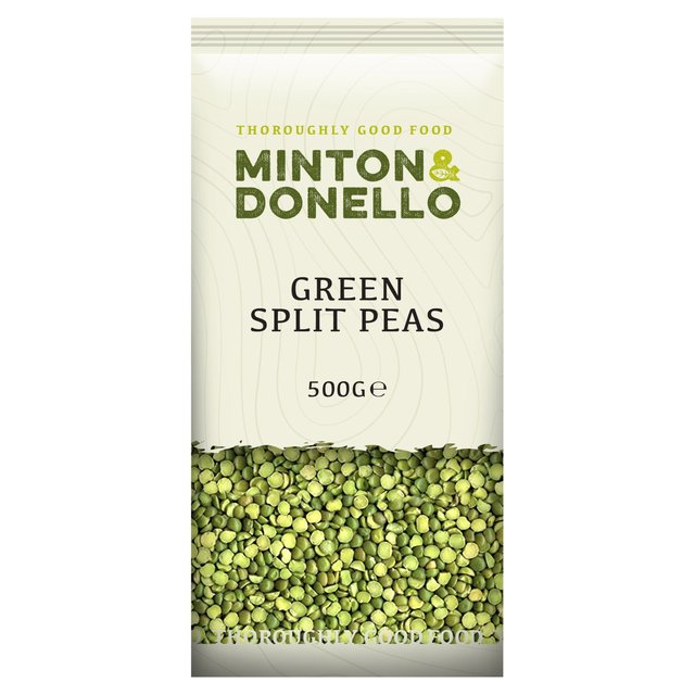 Mintons Good Food Organic Green Split Peas   500g