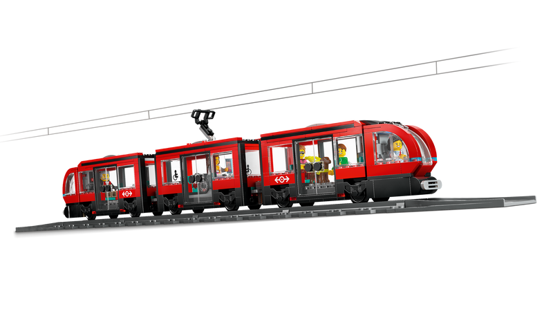 LEGO City Downtown Streetcar and Station 811 Pieces - British product