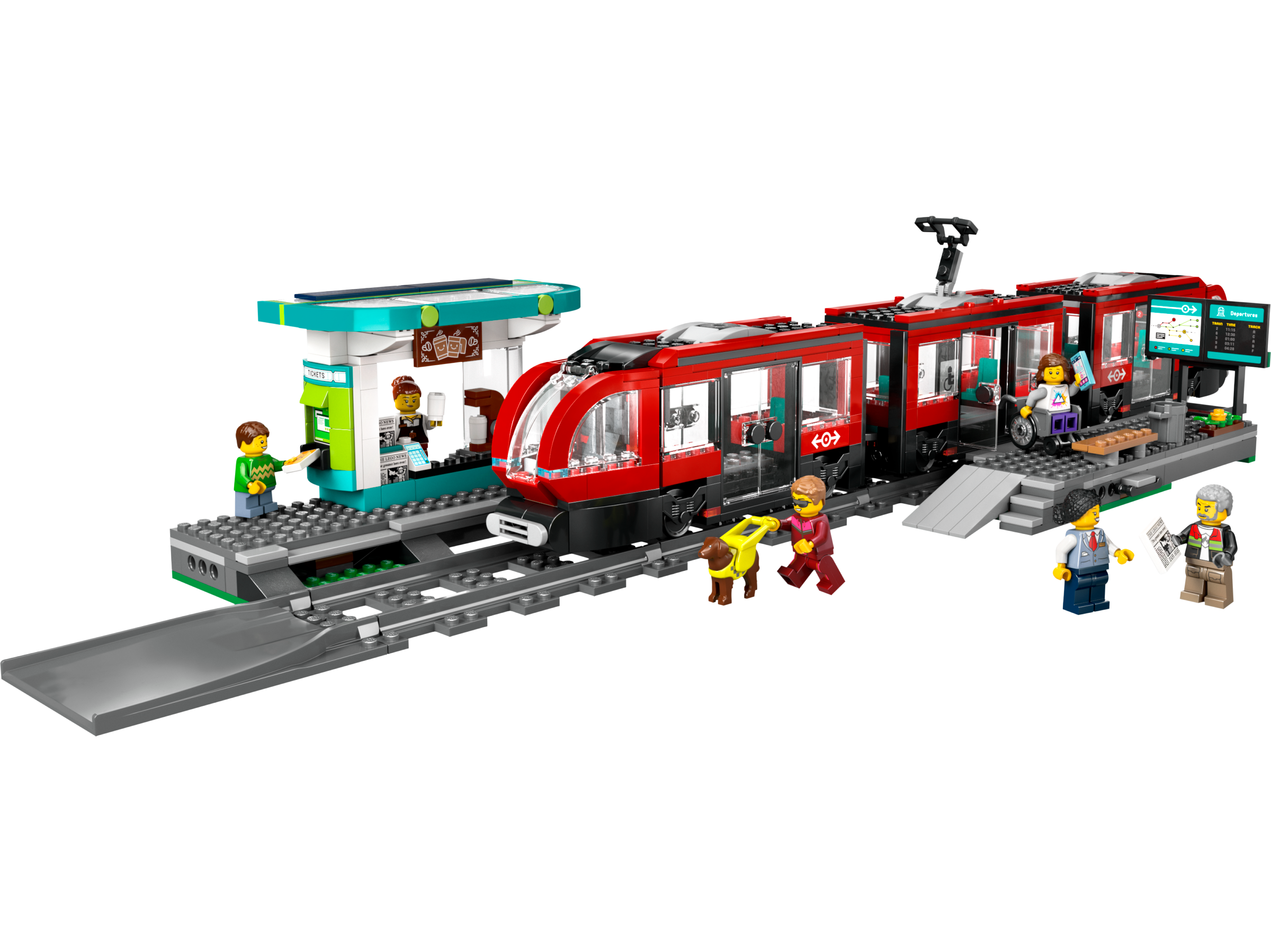 LEGO City Downtown Streetcar and Station 811 Pieces - British product