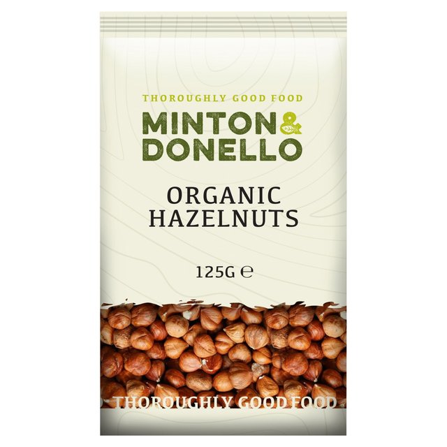 Mintons Good Food Organic Hazelnuts   125g GOODS M&S   