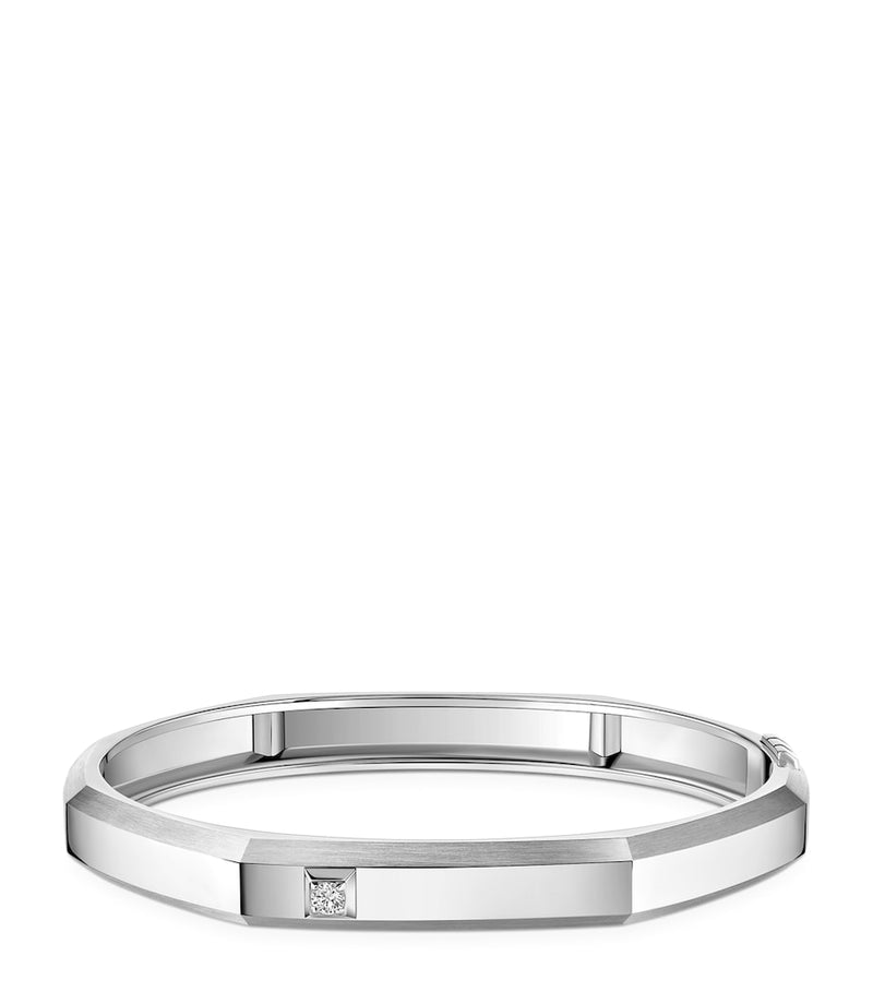Messika Moderniste diamond bangle 18kt white gold (British brand)