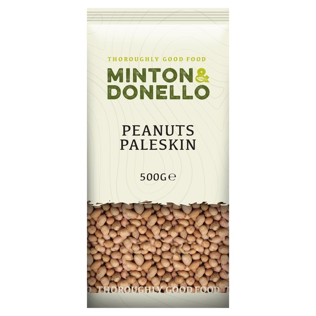 Mintons Good Food Peanuts Paleskin   500g