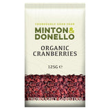 Mintons Good Food Organic Cranberries   125g GOODS M&S   