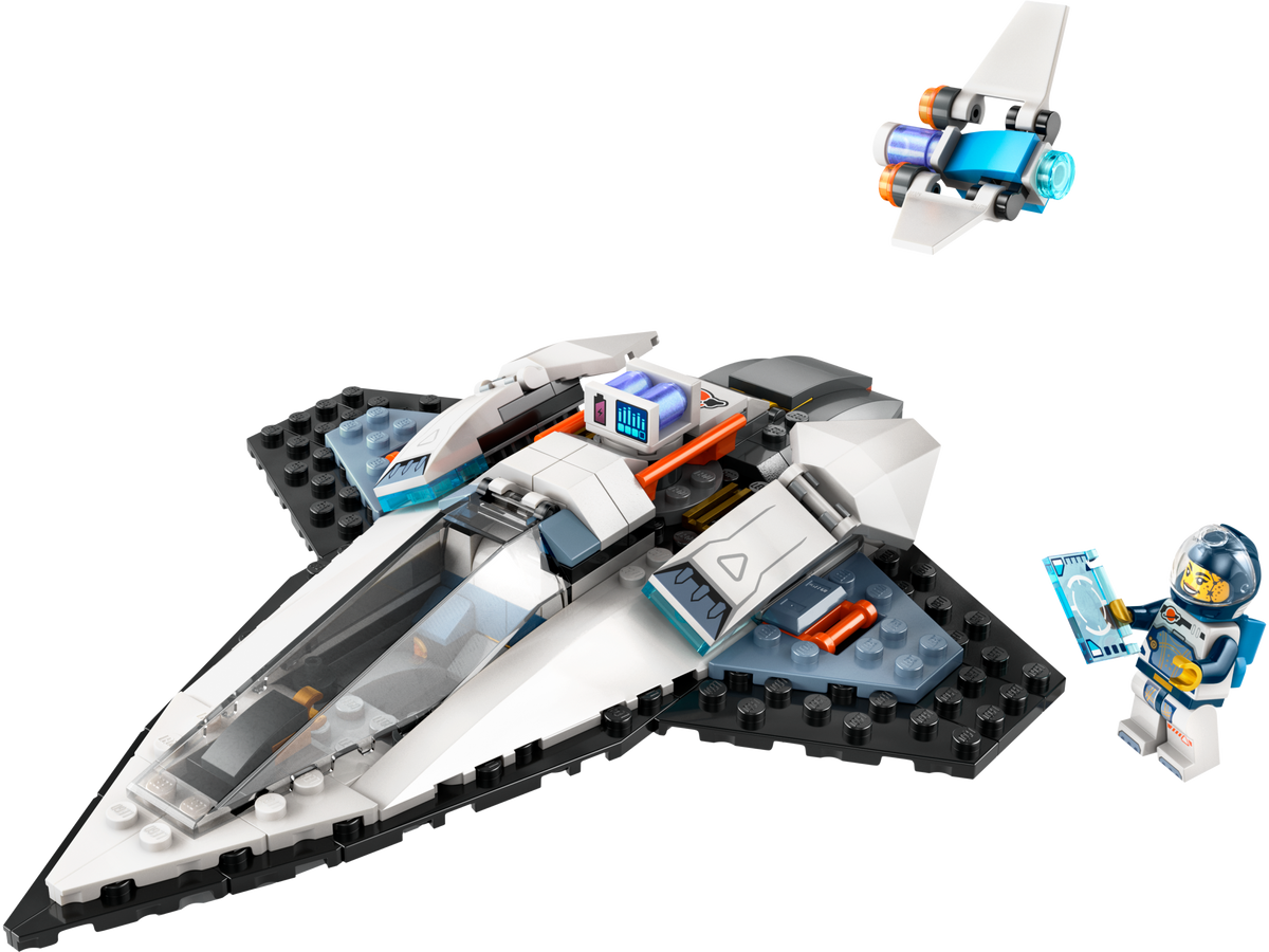 LEGO City Interstellar Spaceship building set 240 pieces, UK version