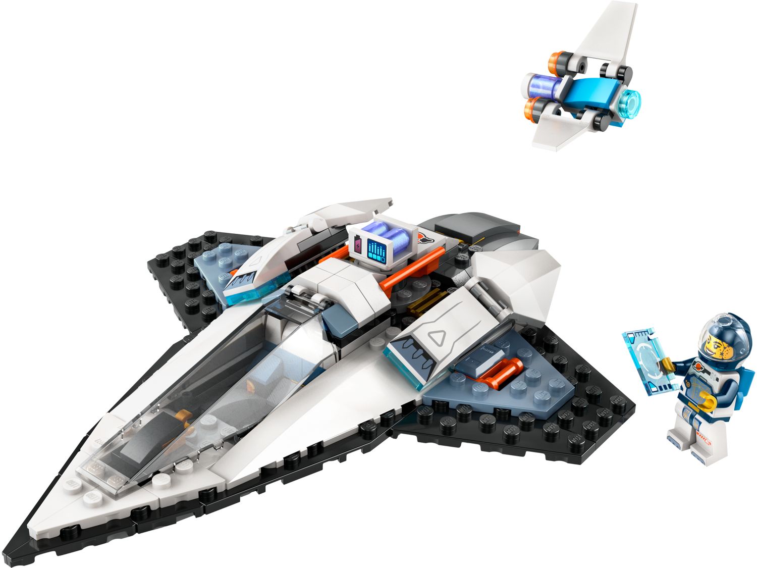 LEGO City Interstellar Spaceship building set 240 pieces, UK version