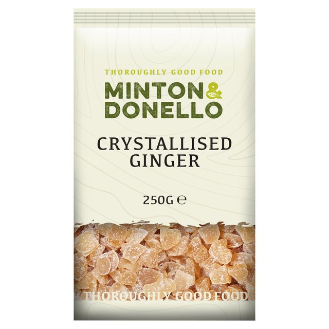 Mintons Good Food Crystallised Ginger   250g