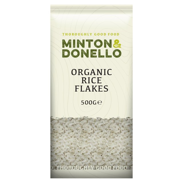 Mintons Good Food Organic Rice Flakes   500g GOODS M&S   