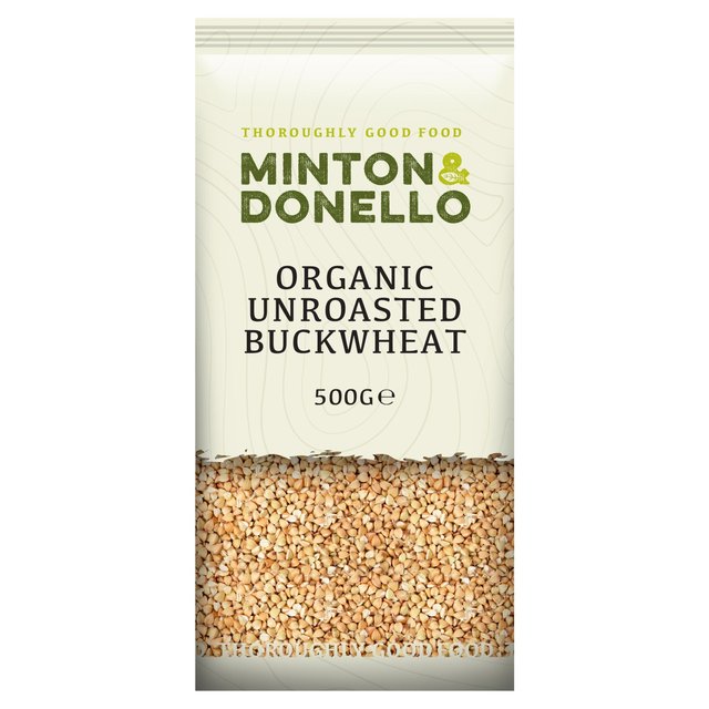 Mintons Good Food Organic Unroasted Buckwheat   500g